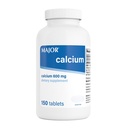 Principales 600mg Calcio Tabletas - Suplemento Calcio - 150 Cuenta (1 Pack)
