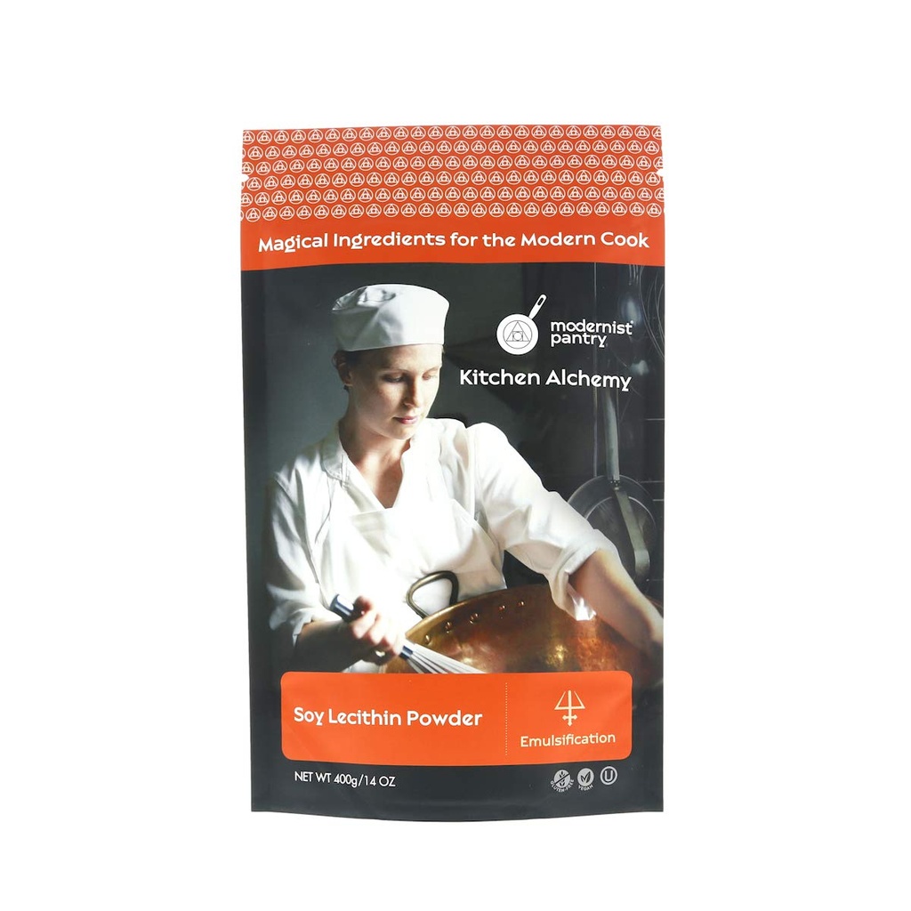 Pure Soy Lecithin Powder Vegan OU Kosher Certified - 400g/14oz
