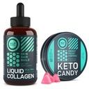 WILD FUEL Líquido Collagen y Keto Candy Belleza y Fitness Bundle