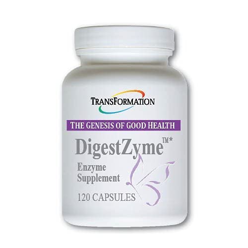 TRANSFORMACIÓN LA GENESIS DE LA BUENA SALUD Enzymes Natural DigestZyme Suplemento Fórmula para la Salud Global para los Niños, Absorción Nutriente, Digestión de Apoyo Durante el Embarazo " Lactación, 120
