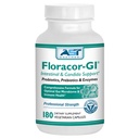 Floracor – Probióticos " Enzimas para apoyar el odio intestinal " , 180 cápsulas vegetarianas