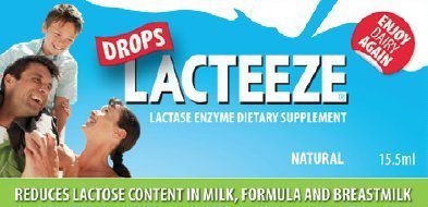 Lactase Enzyme Lacteeze cae 15.5 ml líquido por Gelda Scientific por Gelda Scientific