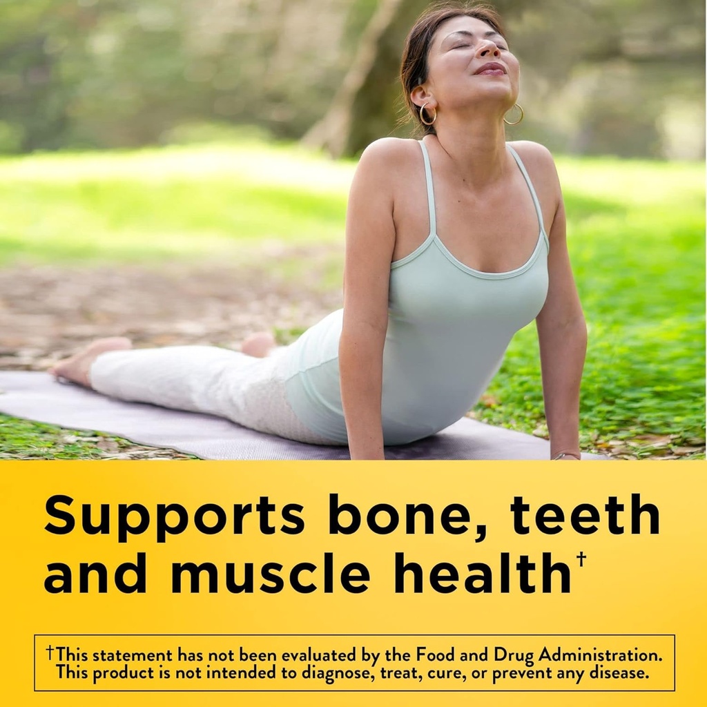 Nature Made Vitamina D3 2000 UI (50 mcg), Suplemento dietético para Bone, Tientes, Muscle e Immune Health Support, 90 Softgels, 90 Day Supply (Pack of 2)