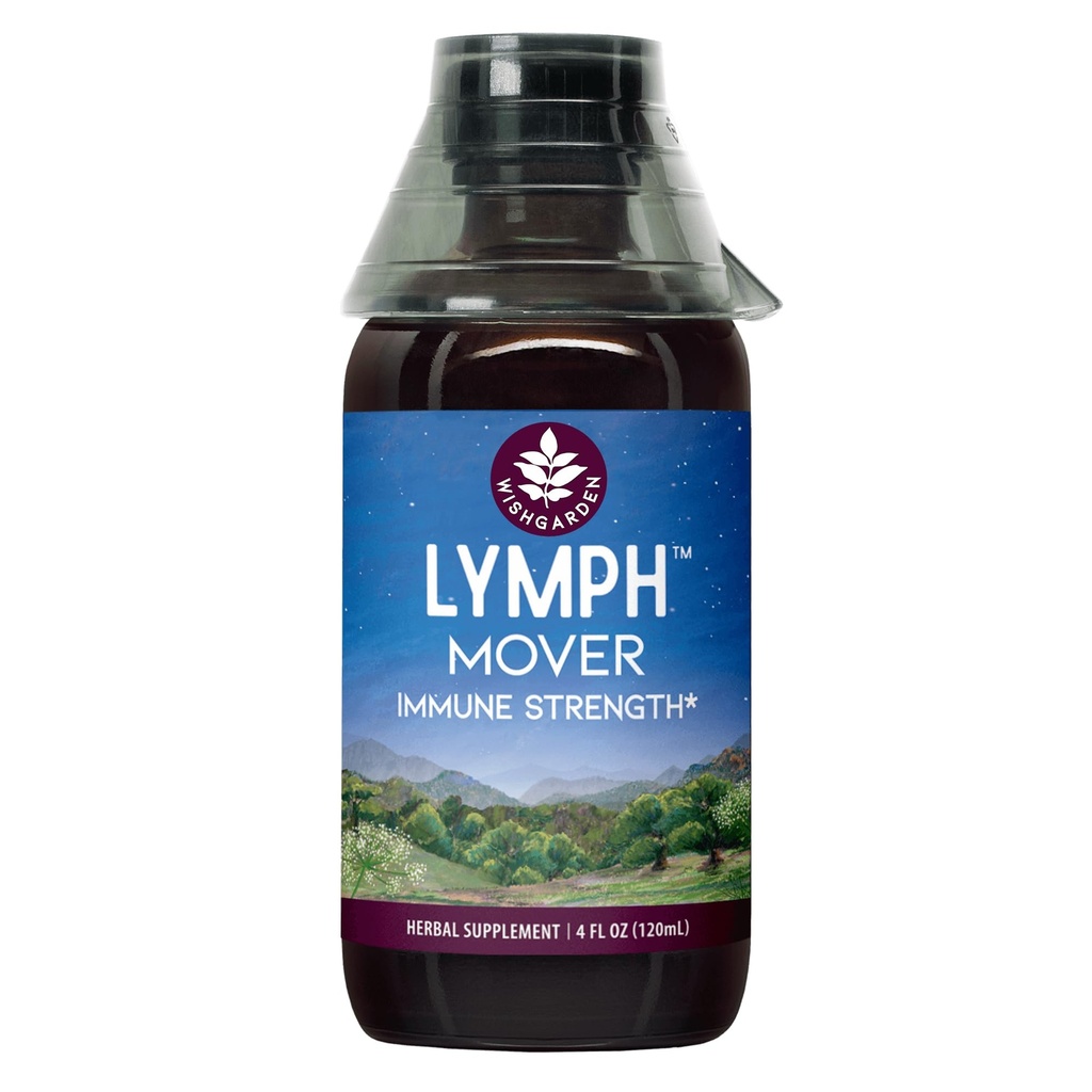 WishGarden Herbs Lymph Mover Immune Strength - Natural Herbal Limphatic Drainage y Limphatic Cleanse Suplemento con Echinacea para Immune Support, Supports Healthy Lymphatic System Function, 4oz