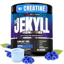 PROSUPPS Dr. Jekyll Signature Pre Workout Powder with Creatine - Stim-Free Preworkout Supports Focus &amp; Endurance - Suplementos de gimnasia sin cafeína (Blueberry Lemonade, 30 Servings)