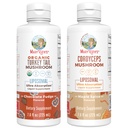 MaryRuth Organics Mushroom Liposomals: Turquía Tail (Chocolate Fudge) & Cordyceps (Maple Spice) ← Clean Label Project Verified® ← Immunity, Energy, " Global Health Silencio, Non-GMO, Gluten Free