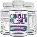 Completo Gut Health, Digestive Enzymes Plus Prebiotic, Probiotic & Post Biotic Gastrointestinal Support, Supports Gut Health & Immune Function, 60 cápsulas