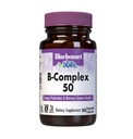 Bluebonnet Nutrition B Complex 50 Vegetable Capsules, Full Spectrum, Vitamina B6, B12, Biotin, Folate, Vegan, Vegetarian, Gluten Free, Soy Free, Milk Free, Kosher, 50 Vegetal Capsules