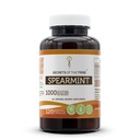 Secretos de la Tribu Spearmint Capsules 1000 mg Spearmint (Mentha spicata) Hoja seca, Suplemento de Apoyo a las Hormonas de Mujeres (120 cápsulas)