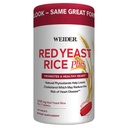 Weider Red Yeast Rice Plus 2-Pack with Phytosterols 1200 mg por 2 Tablets (240 Tablets X 2)