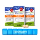 Prevagen Regular Strength Orange Chewables - 90 Tablets (3 Mes de Suministro) Silencio Formulado para Su Cerebro Ø 10 mg de Apoaequorin Plus Vitamina D3 con 7-Day Pill Minder