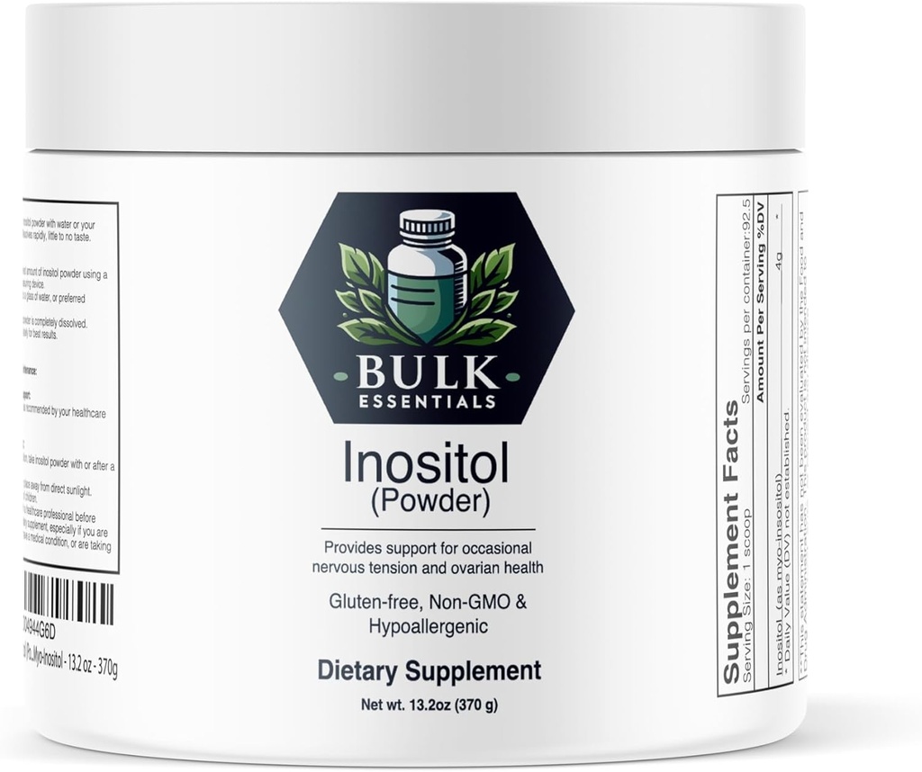Genérico Bulk Essentials Inositol (Powder) - con Myo-Inositol - 13.2 oz - 370g
