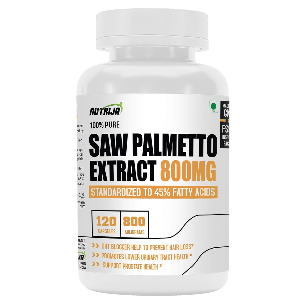 Saw Palmetto Extract 800MG (120 cápsulas)