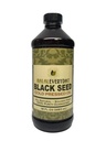 Aceite de semilla negra puro - 16 OZ - 100% de semilla negra pura y fría - No GMO y Vegan - Nigella Sativa