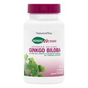 Natures Plus Herbal Actives Ginkgo Biloba, Extended Release - 120 mg, 60 Vegan Tablets - Vegetariano, Gluten-Free - 60 Servings