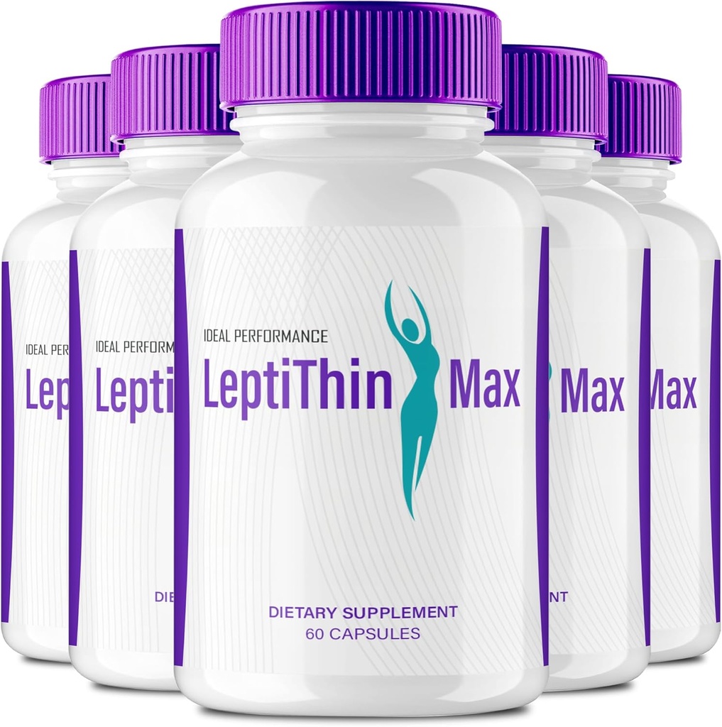 Leptithin Max Keto Capsules, LeptithinMax Advanced Formula Supplement Pills - Maximum Strength, Leptithin Max All Natural Keto Pills, LeptithinMax Capsules, Leptithin Max Pills Reseñas (5 Pack)