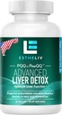 Liver Cleanse Detox & Repair New Generation ! PQ + Inositol Fórmula Actualizado V2.0 (Suplemento para el hígado de carburante de leche, para el suministro de hígado - 30 días