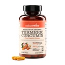 NatureWise Turmeric Curcumin 2250mg Supplement with BioPerine, 90 Capsules