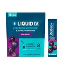 Liquid I.V.® Hydration Multiplier® - Açaí Berry - Hydration Powder Packets ← Electrolyte Powder Drink Mix  tolera Conveniente Single-Serving Sticks ← Non-GMO ← 16 Servings (Pack of 12)