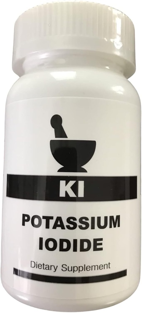 Potasio Iodide 130 Mg Capsules (No 130 Mg Serving (2 65 Mg)) 100 Cuenta. (Mejor valor en ) (1)