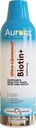 Aurora Nutraciencia Ultra-Liposomal Biotina 10,000 mcg Collagen Booster Suplemento, soporta el cabello saludable, uñas de piel, sabor caramelo, 30 apariciones, 10 fl oz