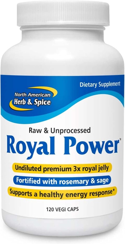 Herb y Spice, Royal Power Vegi-Caps, 120-Count