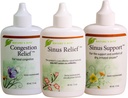 Natures Rite Sinus TrilogyTM, 3 Bottle Package, 1.5 oz. (45 mL) Cada uno – Portable, All-Natural Sinus Spray – Non-Addictive Relief for Allergy & Pollution Irritation – Moisturizes " Soothes Sinus Tisue