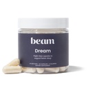 Beam Dream Sleep Capsules, L-Theanine, Apigenin, Reishi y Magnesium, Third Party Tested Natural Sleep Aid &amp; Sleep Supplement for Deep Sleep, Relax and Recovery, Sleep Support, 30 Servings