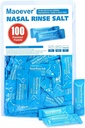 Neti Pot Salt Packets - 100 Paquetes de Saline para Nasal Wash para Neti Pot Refill Kit durable Nasal Irrigation
