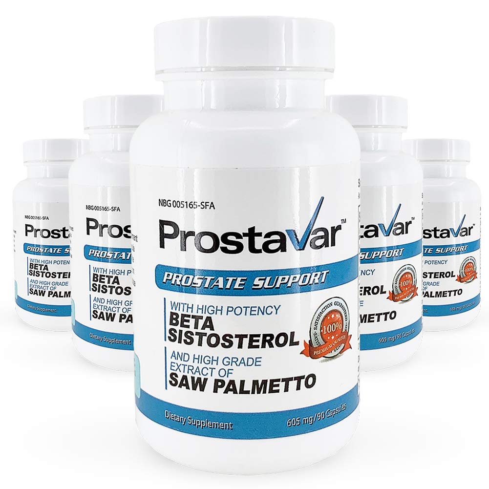 Soporte de próstata con Saw Palmetto - 5 Botellas