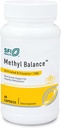 Klaire Labs SFI Health Methyl Balance - Activated Vitamin B + Trimethyglycine Suplemento - Metafolin Methyl Folate, Betaine TMG, Vitamina B2, B6 & 12 - Support Healthy Energy Levels (60 Capsules)
