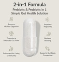 BiOptimizers Avance Probiótico – Lactobacillus Plantarum OM Probióticos y Prebióticos Suplemento de Salud para Gut, Digestivo & Apoyo Inmunitario Probióticos para Mujeres Hombres Mayormente – 30 cápsulas Veganas