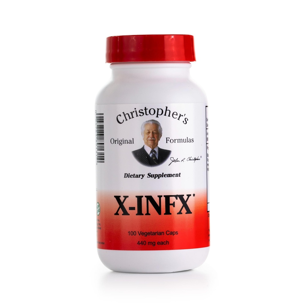 Las Fórmulas Originales de Christopher X-INFX Fórmula, Soporte Natural Inmunitario, 100 Caps