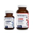 Metagenics Bundle - D3 10,000 + K &amp; Magnesium Glycinate - 60 Softgels de D3 para Immune Support, Bone Health & Heart Health* - 120 Tablets of Magnesium Glycinate for Nervous System Support*