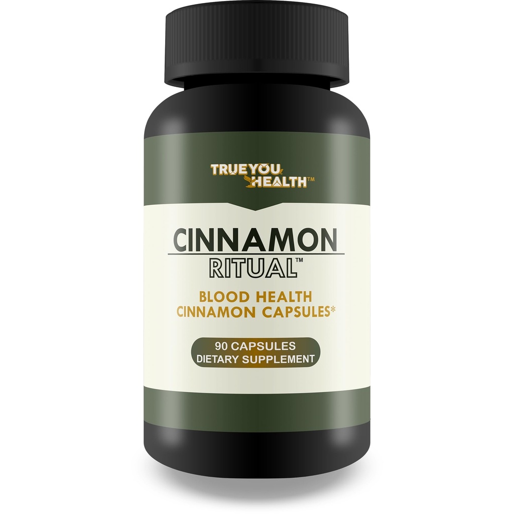 Cinnamon Ritual - Nuestro Best Cinnamon Supplement for Blood Support - Promotes Healthy Blood Flow - Mejorado Fórmula W/Turmeric & Vitaminas - Reiniciar el azúcar Ritual Salud Sangre