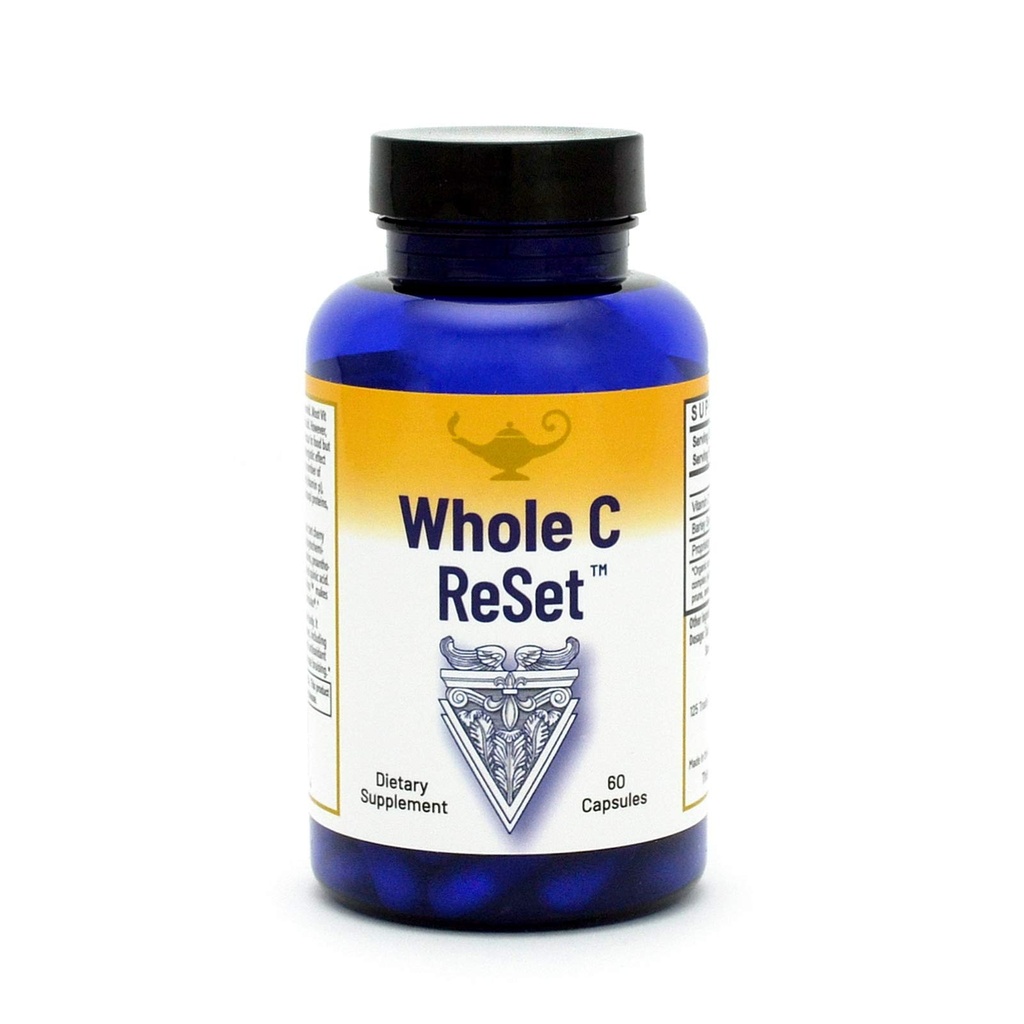 RnA ReSet Whole C Reset – Vita-C Fruit Blend with Bioflavonoids &amp; Polyphenols, Organic Vitamin C Complex, Immune Support (60 Capsules)