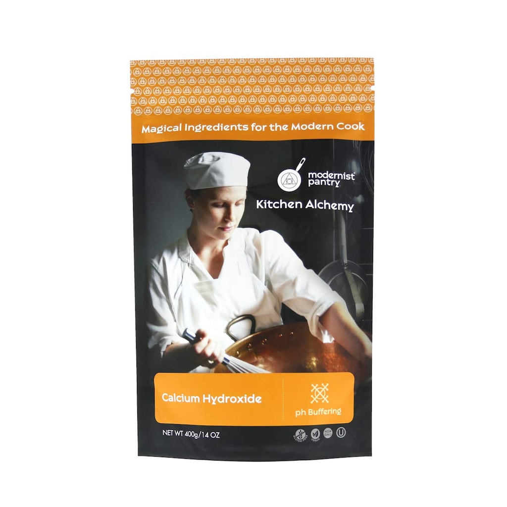 Hidroxido de calcio puro [Lime esclavizada] ⊘ No Gluten-Free Vegan - 400g/14oz