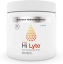Hi-Lyte Electrolyte Powder  500mg Potassium + 500mg Sodium from Sea Salt ANTE Hydration & Stamina Booster ← No Sugar, Carbs, Maltodextrin o Artificial Ingredients ← Citrus Salt ← 50 Servings