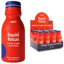 Más laboratorios de foco líquido, bebida inteligente nootrópica con potentes antioxidantes " hierbas adaptógenas para la energía y la concentración, 150 mg de cafeína (Pack of 12)