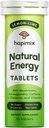 Natural Energy Effervescent Tablets ← Lemon-Lime with Natural Caffeine, Lion's Mane & Electrolytes TEN 8 Powerful Adaptogens with 50mg Caffeine ← Dissolves in Water TEN 10 Servings