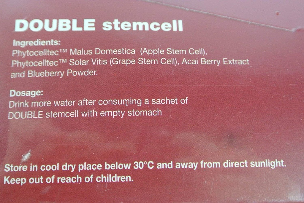 5 paquetes de calidad suiza Fórmula PhytoCellTec Apple Grape Double Stem Celda de células madre anti envejecimiento (a EE.UU.)