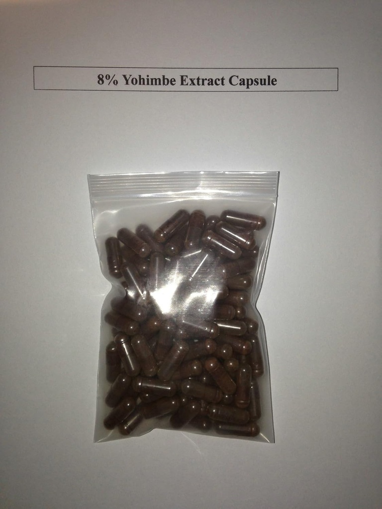 8% de yohimbine Yohimbe Bark Extract 400 mg x 1000 cápsulas/aphrodina