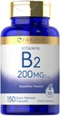 Carlyle Vitamina B-2 Silencioso Riboflavin Silencio 200mg Silencio 150 Conde Silencio Vegetariano, No Gluten Suplemento Esencial Libre