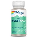 SOLARAY Super Digestaway Digestive Enzymes - Pancreatin, Papain, Ginger, Pepsin, Betaine HCl, Aloe Vera y Más - Digestión " Nutrient Absorption Support - Lab Verified - 90 VegCaps