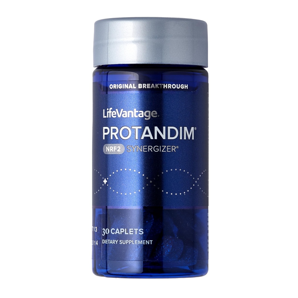 Sinergizador Protandim Nrf2 (30 caps) Activador Nrf2, Suplemento de envejecimiento saludable, Antioxidantes Lucha contra el estrés oxidativo, 5 Herb Blend, apoya la salud celular, Ashwagandha, Turmeric, Milk Thistle