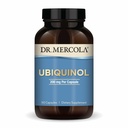 Dr. Mercola Ubiquinol, 90 Serviciones (90 cápsulas), 200 mg por cápsula, Suplemento dietético, apoya la producción de energía, no GMO