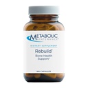 Reconstrucción de mantenimiento metabólico - Suplemento de apoyo a la salud ósea con calcio, vitaminas D + K2, zinc, citrato de magnesio + minerales de rastro, sin artillería (180 cápsulas)