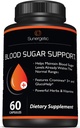 Suplemento de apoyo de azúcar en sangre Premium–Supports Niveles de azúcar en sangre saludables ya dentro de rango normal – Incluye extracto de melón amargo, vanadio, cromo, canela, & ácido lipoico alfa-60 cápsulas