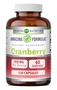 Amazing Fórmulas Extracto de arándano ← 950 Mg Por Serving  durable 120 Capsules Suplemento ← No GMO, Gluten Free, Made in USA