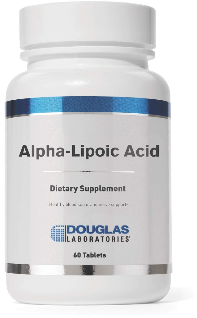 Douglas Laboratories Ácido alfa-Lipoico tención Soporta Funciones Metabólicas y Antioxidantes